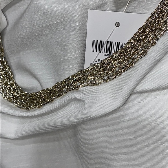 Chico’s Zenergy nolvelty trim top size 1/medium/8 - Picture 10 of 11